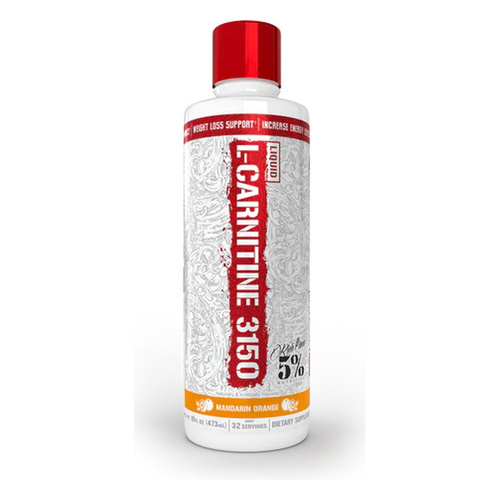 5% Nutrition Liquid L-Carnitine 3150 Legendary Series, Mandarin Orange 473ml