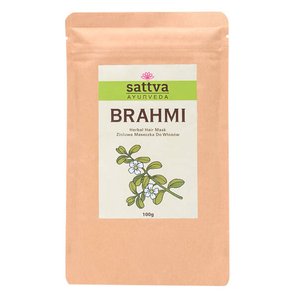 Sattva Ayurveda Brahmi Herbal Hair Mask 100g