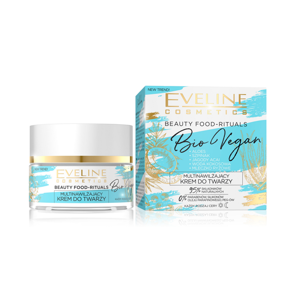 Eveline Natural Beauty Foods Actively Multi-moisturizing Day& Night Cream 50ml