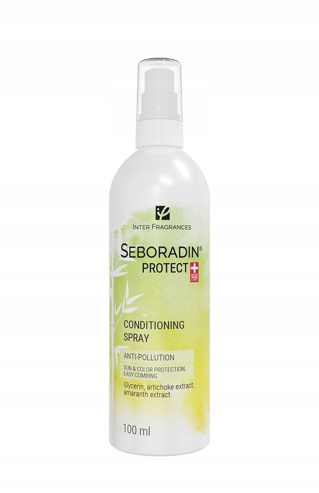 Seboradin Protect Anti-Pollution Globalna Ochrona Włosów i Ich Koloru Spray Kondycjonujący 100ml