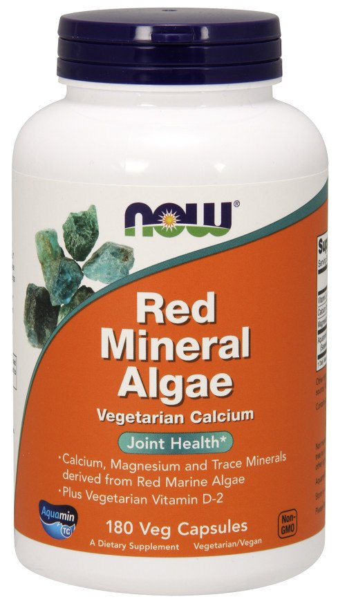 Now Foods Red Mineral Algae Supports Joint Function 180 Capsules