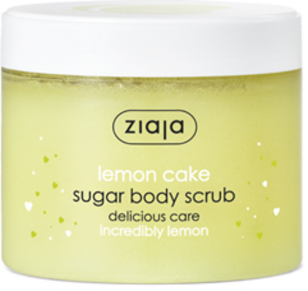 Ziaja Lemon Cake Karmelizowany Peeling Cukrowy Vegan 300ml