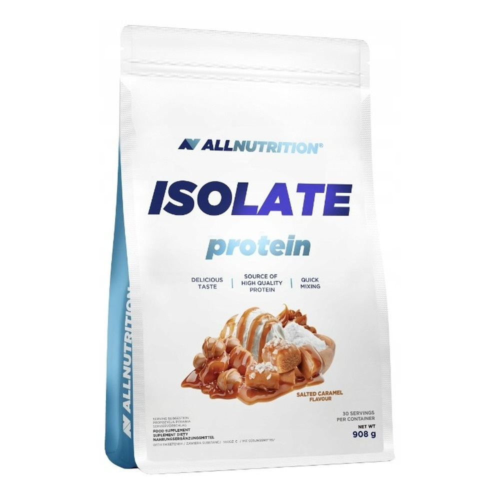 Allnutrition Isolate Protein Izolat Białka Serwatkowego Solony Karmel 908g