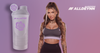 Allnutrition Alldeynn Plastic Durable Smart Shaker White 600ml + 350ml