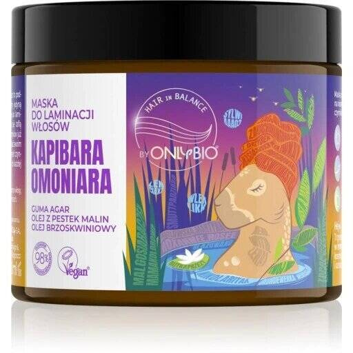 OnlyBio Hair in Balance Capybara OMOniara Hair Lamination Mask 200ml
