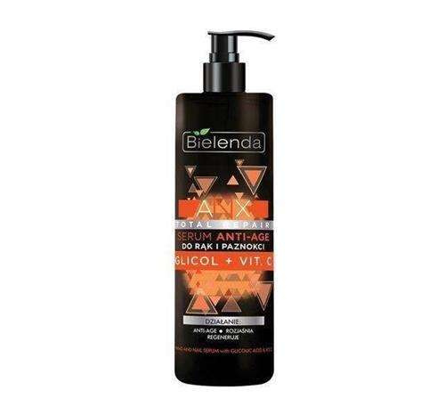 Bielenda Anx Total Repair Serum Anti- Age Serum for Hands and Nails with Glicol and Vitamin C 200ml