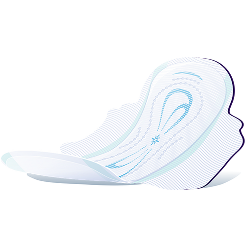 Bella Perfecta Ultra Maxi Blue Sanitary Pads 8 Pieces