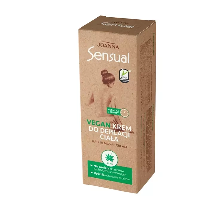 Joanna Sensual Vegan Body Depilatory Cream 100g