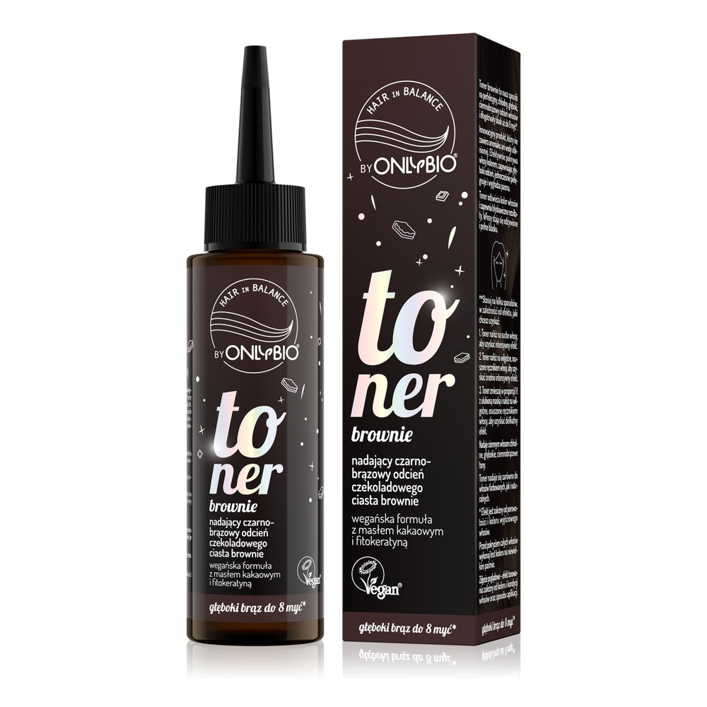 OnlyBio Hair in Balance Hair Toner Brownie 100ml