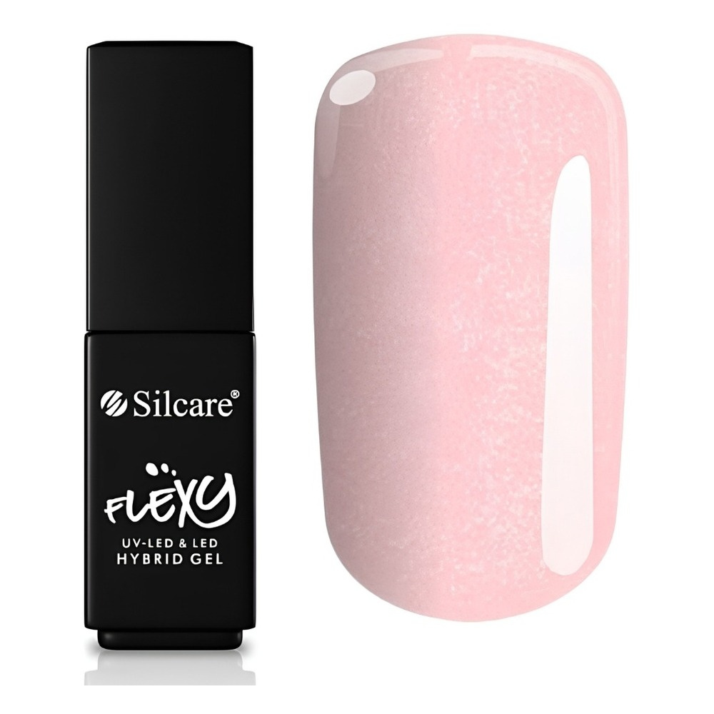 Silcare Flexy UV/LED Hybrid Nail Polish 164 Princess Shine 4.5g