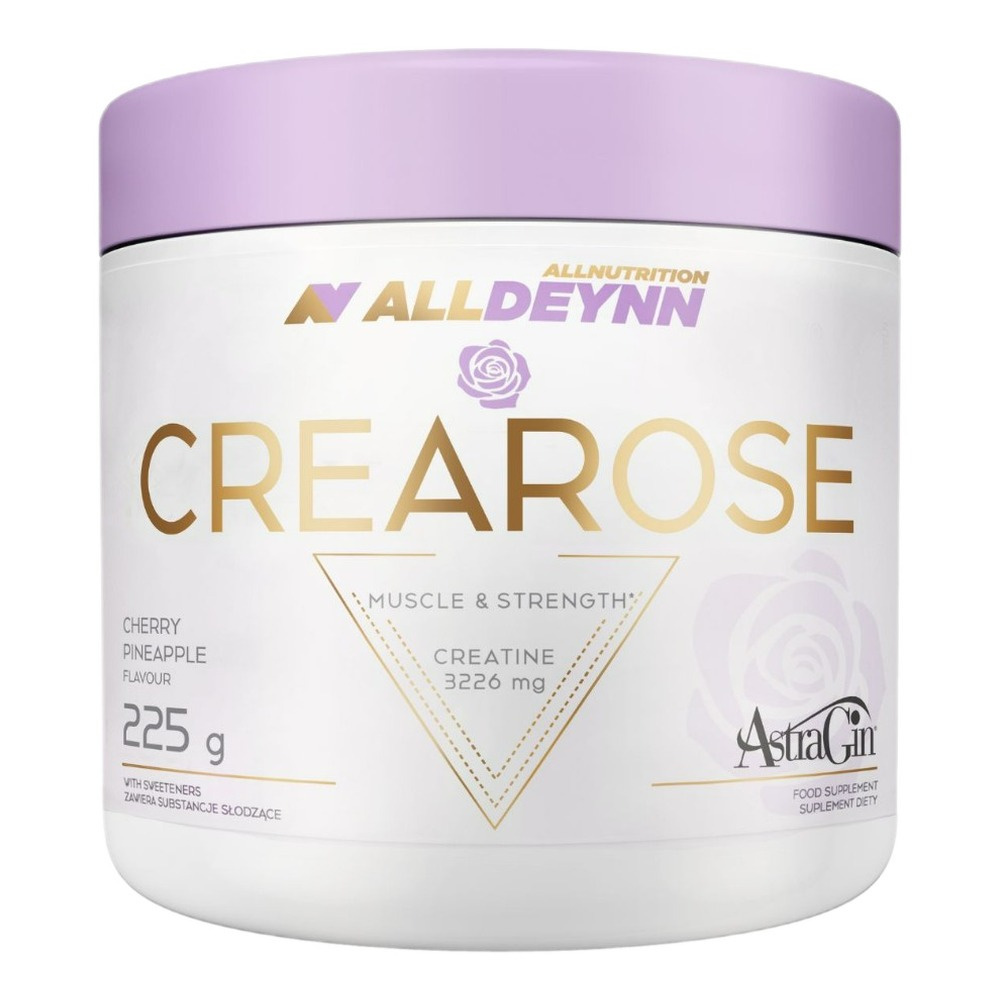 Allnutrition AllDeynn Crearose Kreatyna dla Kobiet na Wydajność Wiśnia Ananas 225g