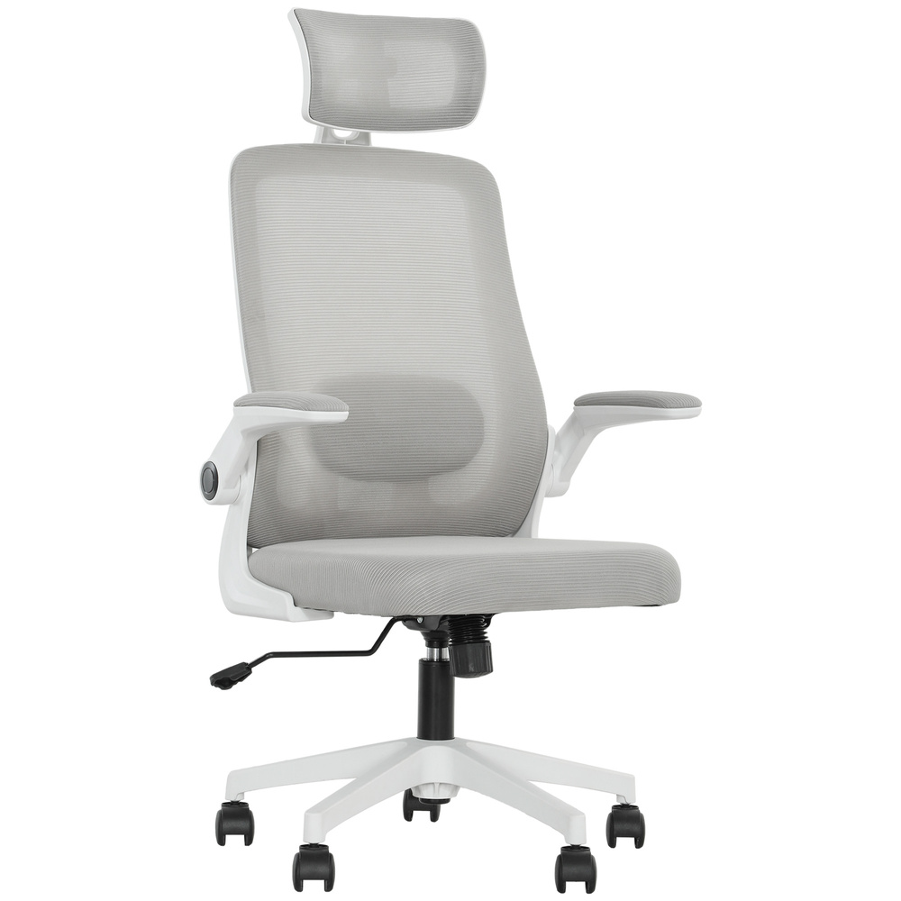 HOMCOM Multi-Adjust Office Chair - Grey | Home Products \ Office ...