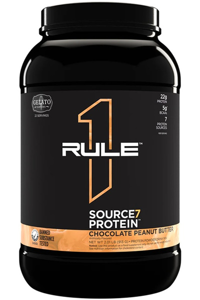 Rule One Source7 Protein, Chocolate Peanut Butter Gelato - 913g