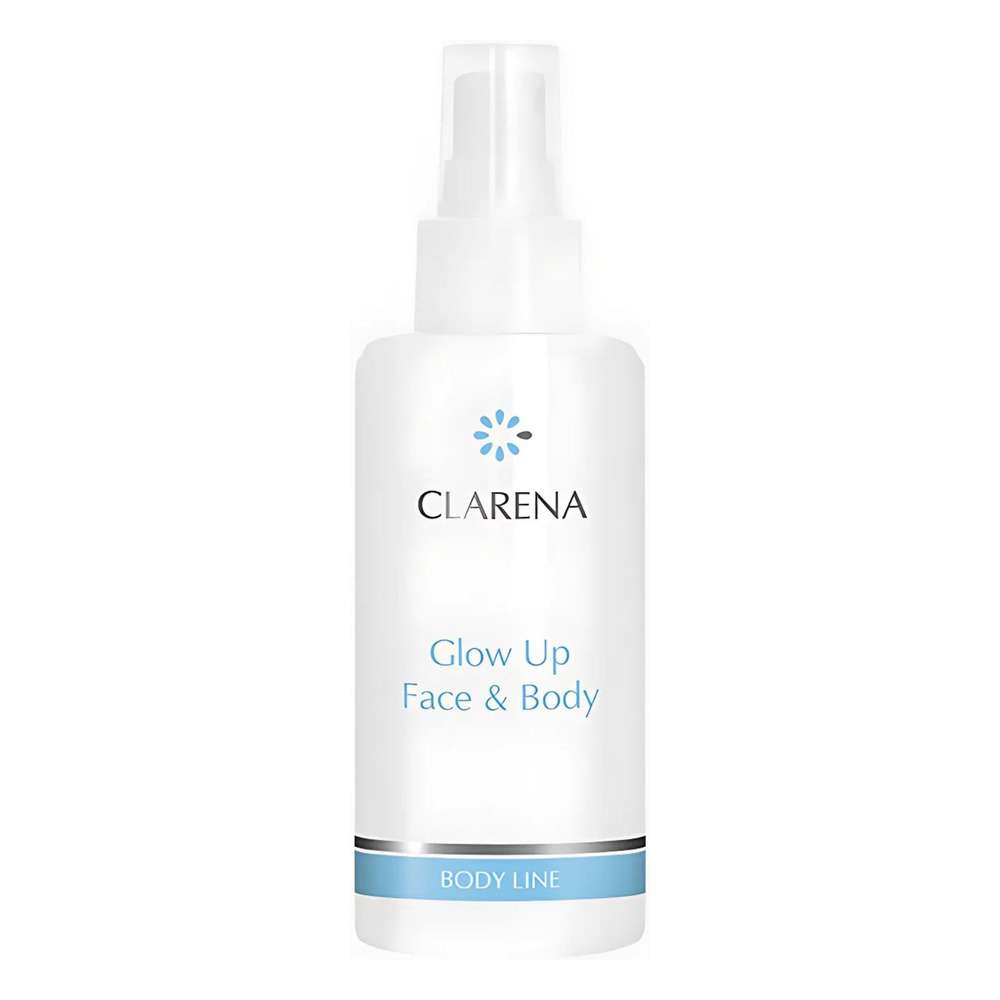 Clarena Glow Up mgiełka rozświetlająca do twarzy i ciała 150ml