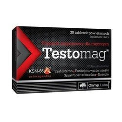 Olimp Testomag Magnez dla Mężczyzn 30 Tabletek
