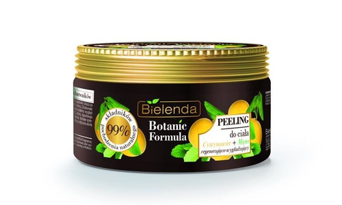 BIELENDA BOTANIC FORMULA Cytrynowiec + Mięta Peeling do ciała 350g