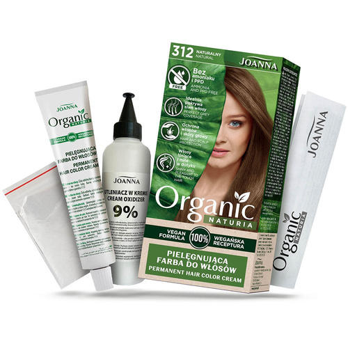 Joanna Organic Vegan Hair Dye No. 312 Natural 1 Piece