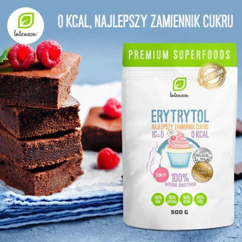Intenson Erytrytol Słodzik 0 Kcal 500g