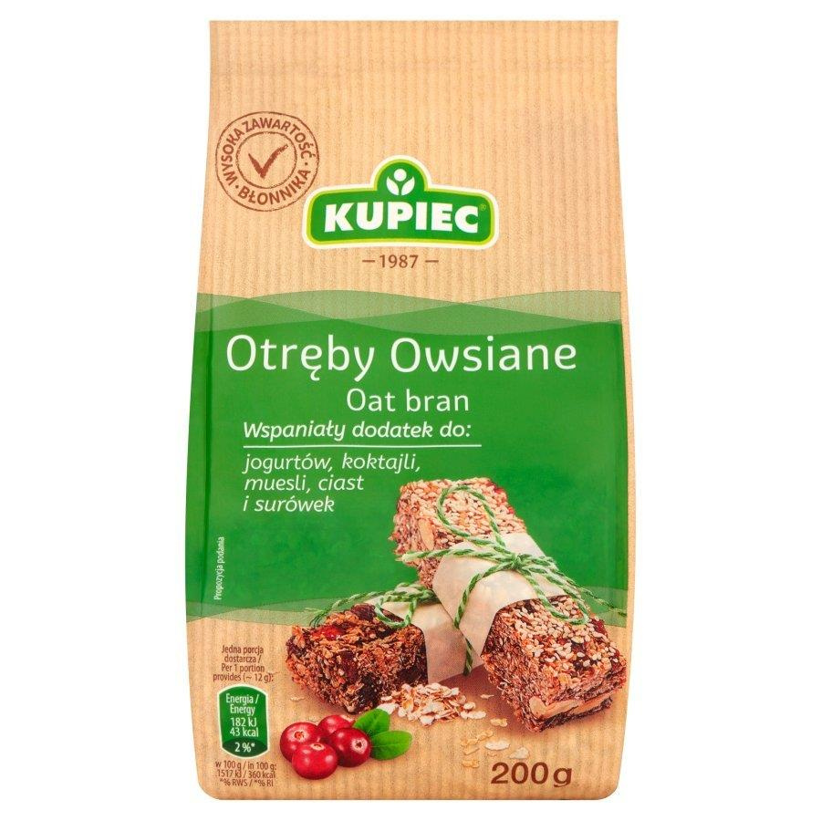 Kupiec Otręby Owsiane 200g