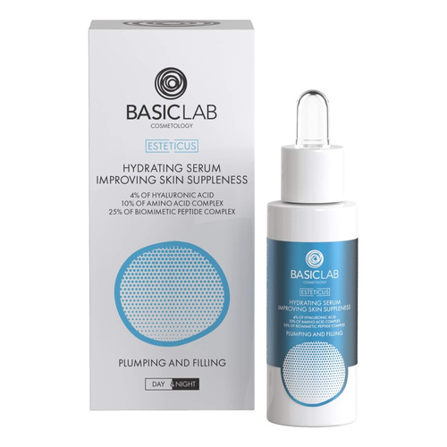 BasicLab Esteticus Nawilżające Serum z 4% Kwasem Hialuronowym 30ml