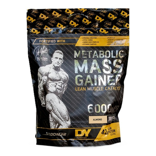 Dorian Yates Metabolic Mass Gainer Gainer for Mass with Creatine Almond 6000g