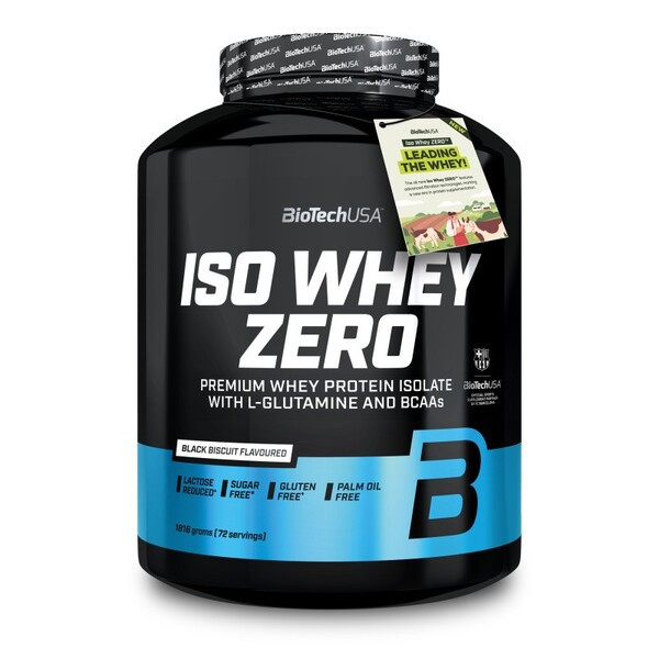 Iso Whey Zero, Black Biscuit - 1816g