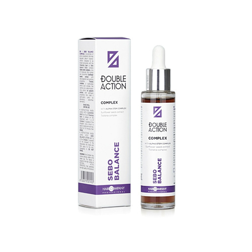 Hair Company Professional Double Action Sebo Balance Complex Koncentrat Składników Aktywnych Regulujący Wydzielanie Sebum 50ml