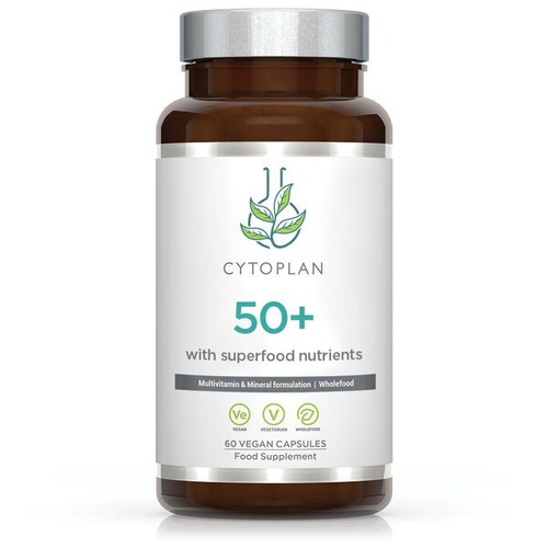 Cytoplan 50+ Multivitamin for Men and Women Over 50 60 Vcaps