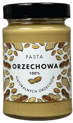 Młyn Kopytowa Skarby Młyna 100% Naturalna Pasta Orzechowa Arachidowa Masło Orzechowe 300g