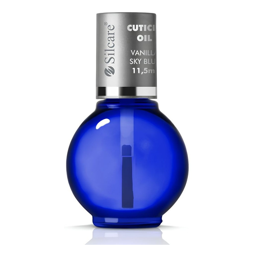Silcare Garden of Colour Vanilla Sky Blue Nail & Cuticle Oil 11.5ml
