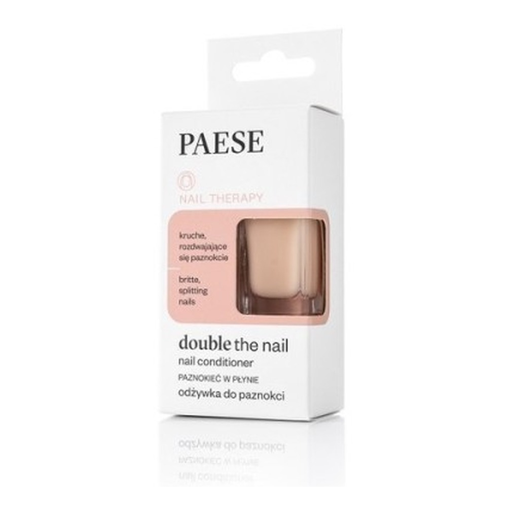 Paese Nail Therapy Double the Nail Paznokieć w Płynie do Kruchych i Pozbawionych Energii Paznokci 8ml