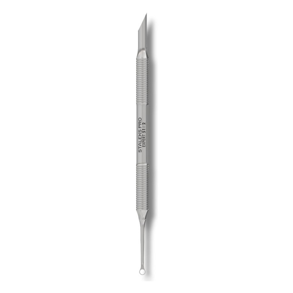 Staleks Pro Expert 51 Type 2 Manicure Pusher Beveled Pusher And Ring Scraper 145mm