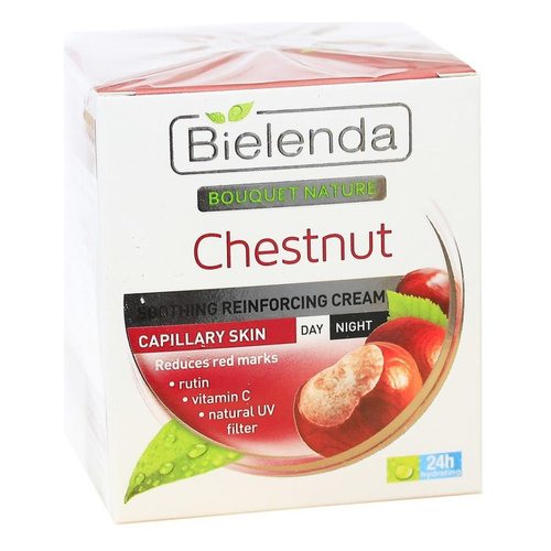 Bielenda Chestnut Strengthening Cream Vascular Skin Day and Night 50ml