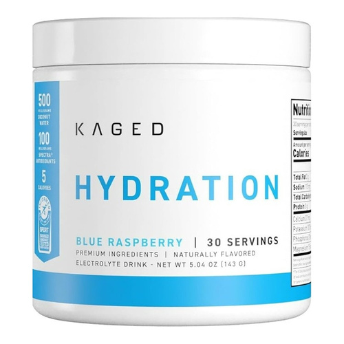 Kaged Muscle Hydration Niebieska Malina 143g