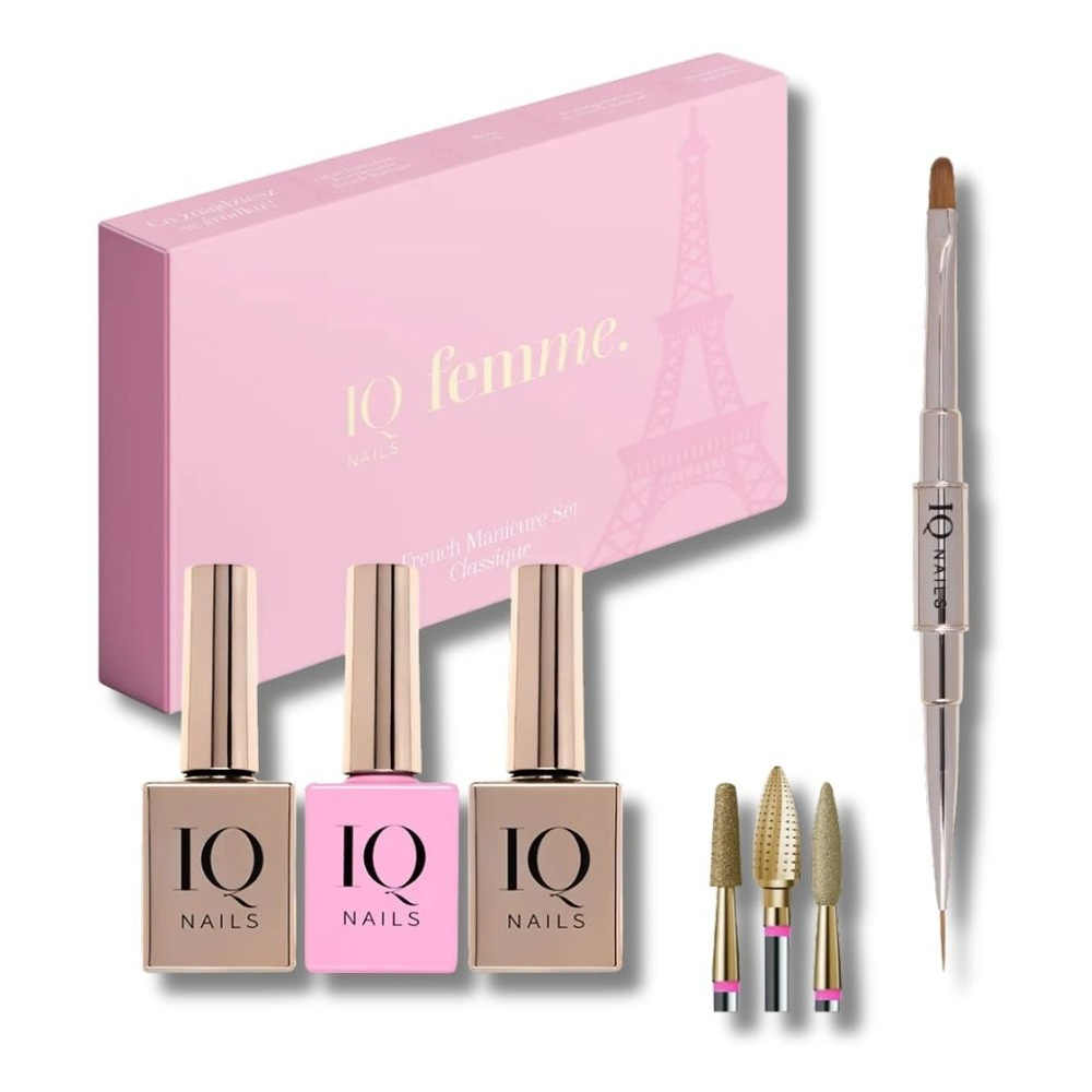 IQ Nails Classique French Manicure Set