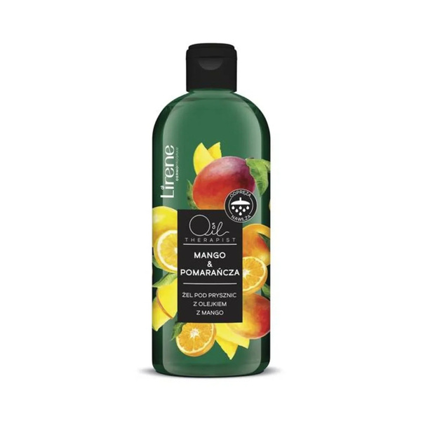 Lirene Oil Therapist Mango & Orange Shower Gel with Mango Oil 400 ml