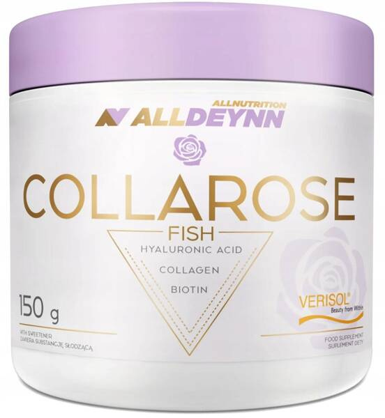 AllDeynn CollaRose Fish Hydrolizat Kolagenu Verisol Malina Poziomka 150g