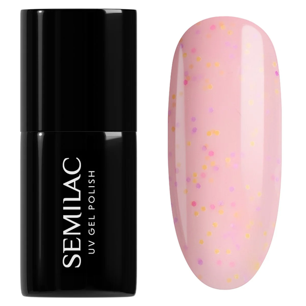 Semilac Whispers of Spring Hybrid Gel Polish 921 Candy Pink 7ml