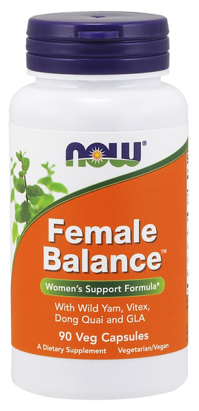 NOW Foods Female Balance Ziołowe Wsparcie dla Kobiet 90 Kapsułek
