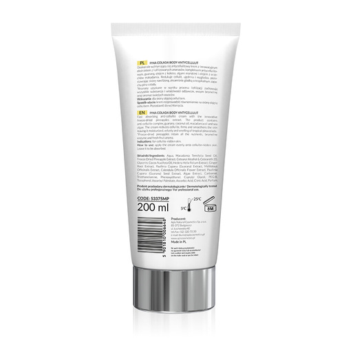 Apis Professional Pina Colada Body Tropikalny Krem z Liofilizowanymi Ananasami 200ml