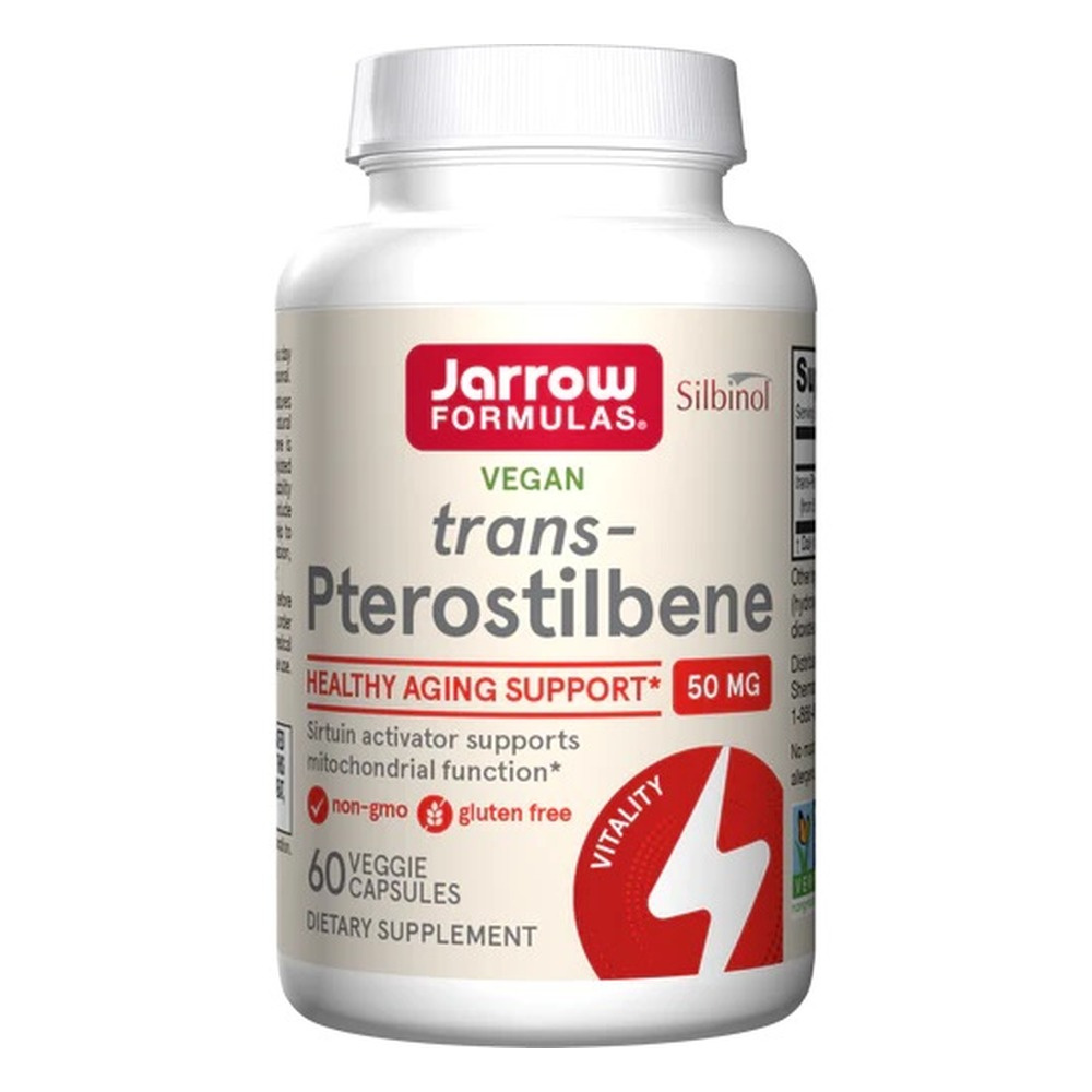 trans-Pterostilbene, 50mg - 60 vcaps