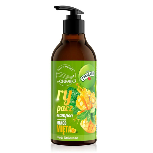 OnlyBio x Tymbark Hair in Balance Limited Edition Rypacz Shampoo Mango-Mint 400ml