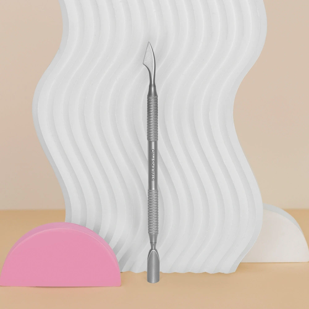 Staleks Pro Smart 50 Type 2 Manicure Pusher Rounded Pusher And Cleaner 136mm