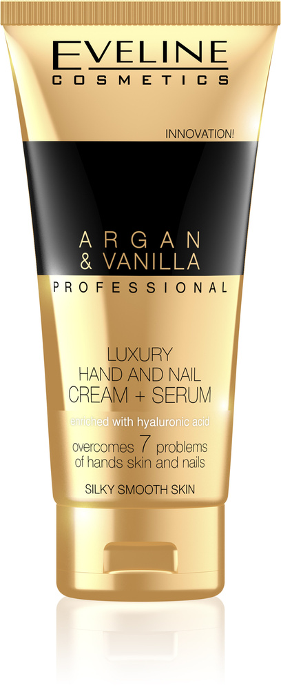 Eveline Argan & Vanilla Luxurious Cream-Serum for Hands and Nails 100ml