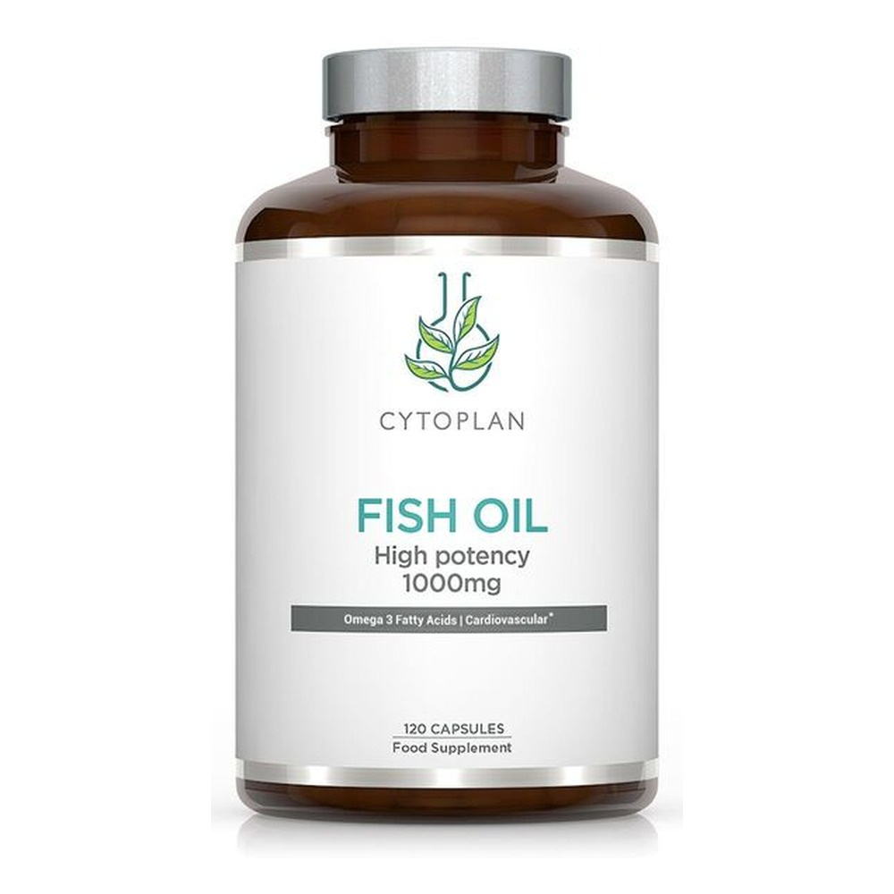 Cytoplan Fish Oil High Potency Omega 3 EPA and DHA 120 Capsules