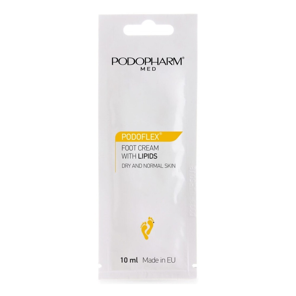 Podopharm Med Podoflex Rich Regenerating Foot Cream with Lipids for Dry and Normal Skin 10ml