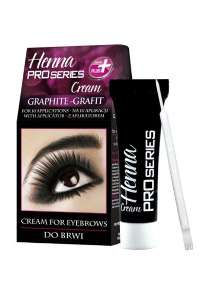 Verona Henna for eyebrows in GRAPHITE Cream for 10 applications