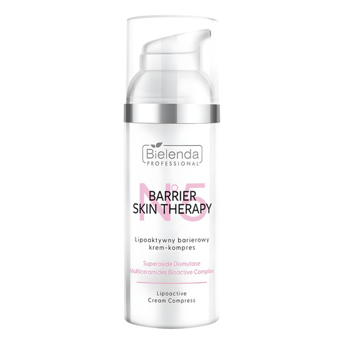 Bielenda Professional Barrier Skin Therapy Lipoaktywny Barierowy Krem z Kompleksem Ceramidów i Laktoferyną 50ml