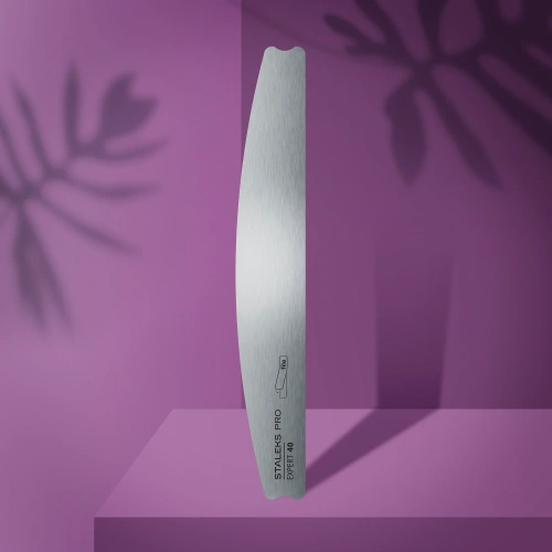 Staleks Pro Expert 40 Crescent Metal Base For Disposable Nail Files 162×25 mm