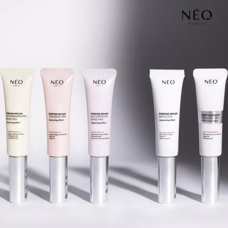 Neo Makeup Intense Serum Vitamins and Minerals Nourishing Mascara with a Tendency to Fall Out Black 9ml